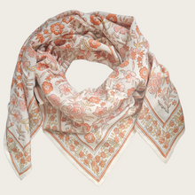 Charger l'image dans la galerie, Foulard Delhi Brique