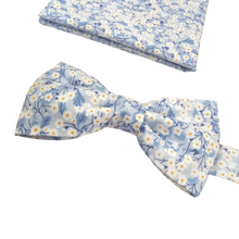 Charger l'image dans la galerie, Noeud Papillon Liberty Mitsi bleuet