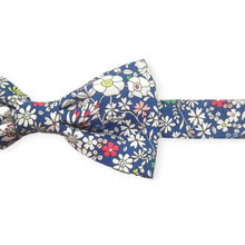 Charger l'image dans la galerie, Noeud Papillon Liberty June's meadow bleu roi