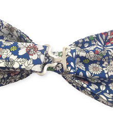 Charger l'image dans la galerie, Noeud Papillon Liberty June's meadow bleu roi