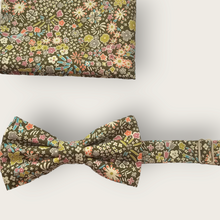 Charger l'image dans la galerie, Noeud Papillon Liberty kaki