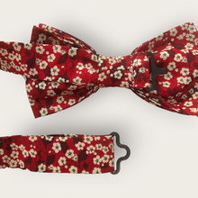 Charger l'image dans la galerie, Noeud Papillon Liberty Mitsi Valeria Rubis