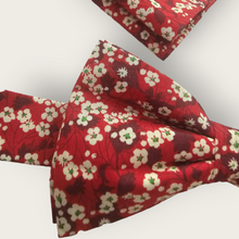 Charger l'image dans la galerie, Noeud Papillon Liberty Mitsi Valeria Rubis