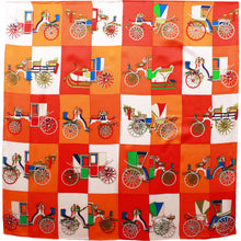 Charger l'image dans la galerie, Carré de soie Mila orange