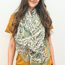Charger l'image dans la galerie, Étole Madeleine vert