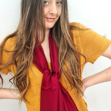 Charger l'image dans la galerie, Étole Diana bordeaux