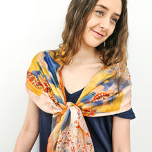 Charger l'image dans la galerie, Étole Sibylle orange