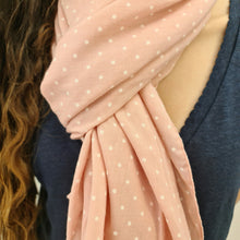 Charger l'image dans la galerie, Foulard Lou rose clair