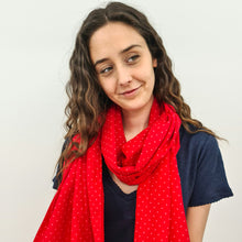 Charger l'image dans la galerie, Foulard Lou rouge