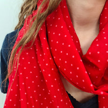 Charger l'image dans la galerie, Foulard Lou rouge