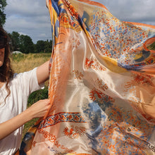 Charger l'image dans la galerie, Étole Sibylle orange