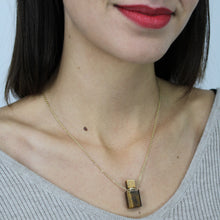 Charger l'image dans la galerie, Collier Émerance Oeil du tigre