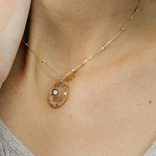 Charger l'image dans la galerie, Collier Georgie ovale translucide