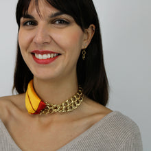 Charger l'image dans la galerie, Collier Marellina double maille plate