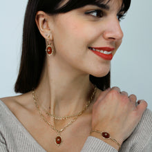 Charger l'image dans la galerie, Collier Jade Cornaline