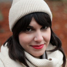 Charger l'image dans la galerie, Bonnet Swann laine Crème