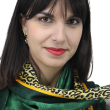 Charger l'image dans la galerie, Carré de soie Léopard