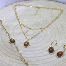 Charger l'image dans la galerie, Collier Jade Cornaline