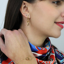 Charger l'image dans la galerie, Bracelet double anneaux