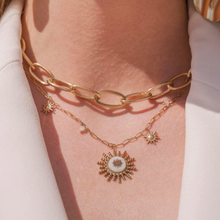 Charger l'image dans la galerie, Collier Iris Agate blanche