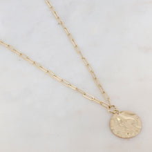 Charger l'image dans la galerie, Sautoir Camelia rond ondulé