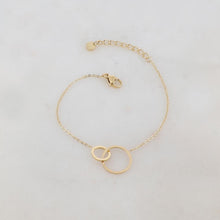 Charger l'image dans la galerie, Bracelet double anneaux