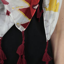 Charger l'image dans la galerie, Chèche Alba rouge