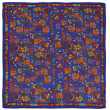 Charger l'image dans la galerie, Carré de soie Ylesna