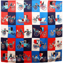 Charger l'image dans la galerie, Carré de soie Hermès calèche