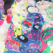 Charger l&#39;image dans la galerie, Carré de soie Les vierges Klimt
